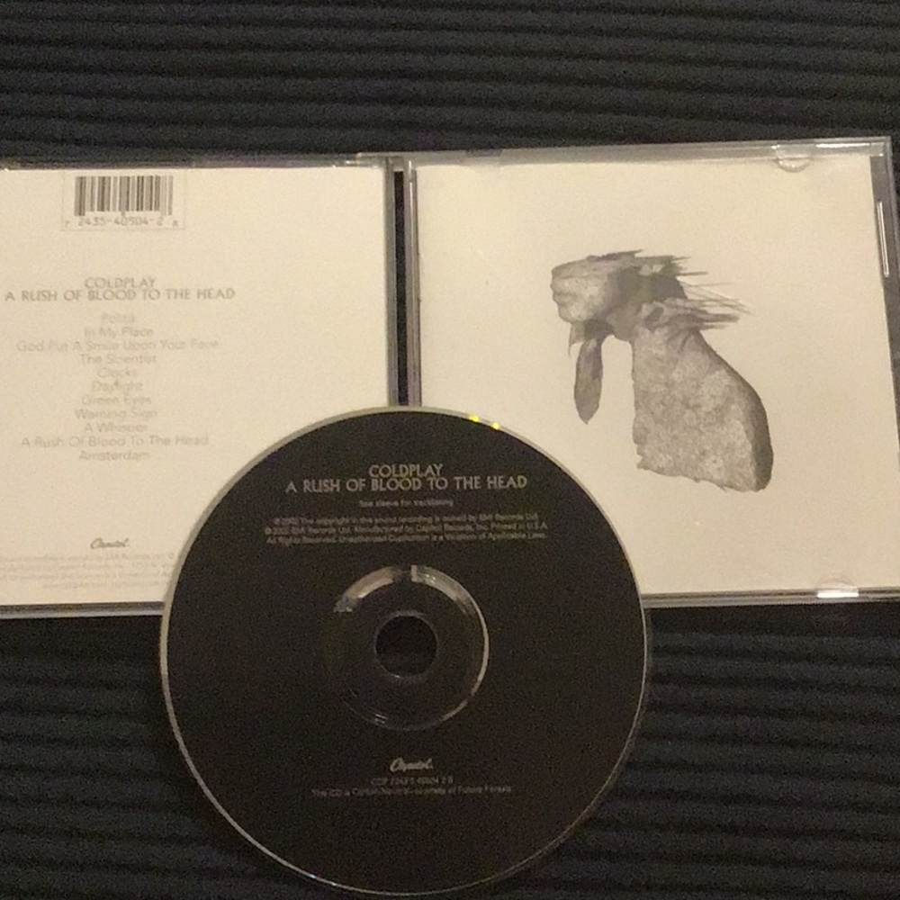 Coldplay — “A Rush of Blood To The Head”